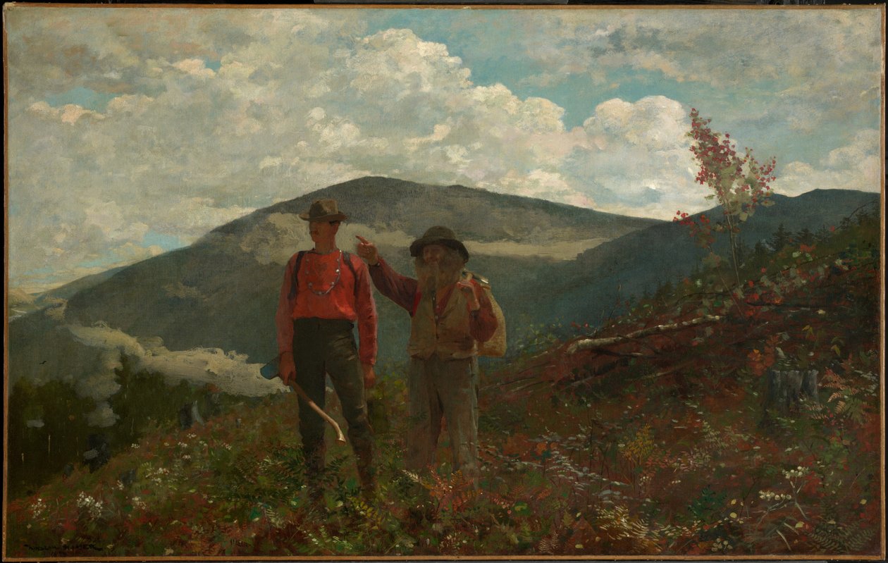 Två vägvisare av Winslow Homer