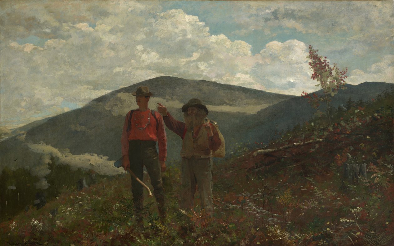 Två guider, 1877 av Winslow Homer