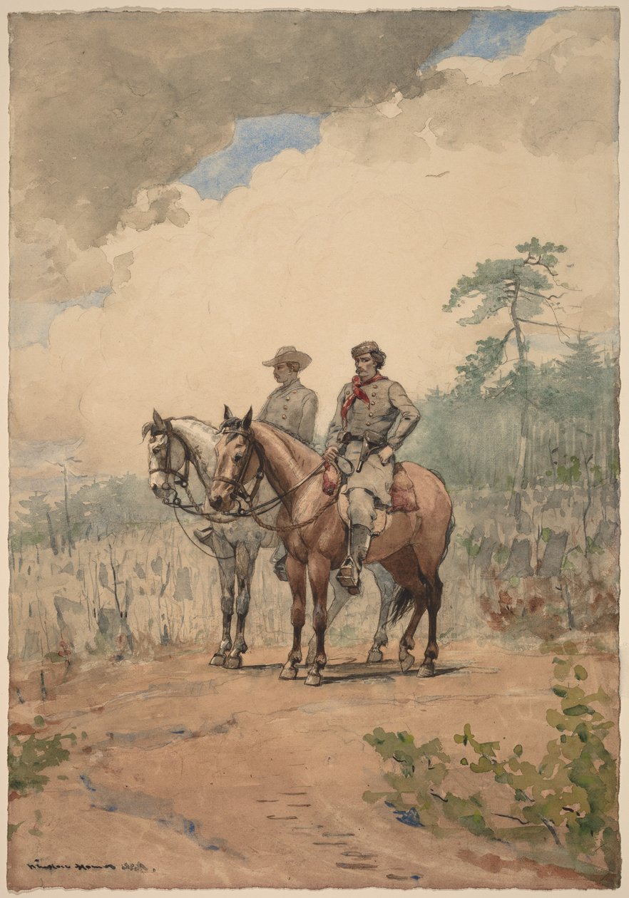 Två scouter av Winslow Homer