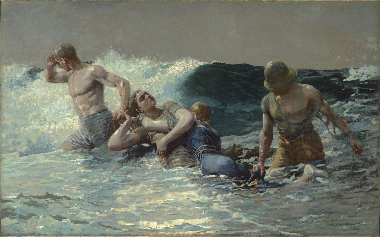 Undervattensström av Winslow Homer