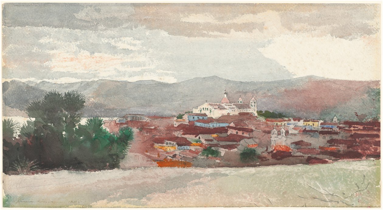 Utsikt över Santiago de Cuba av Winslow Homer