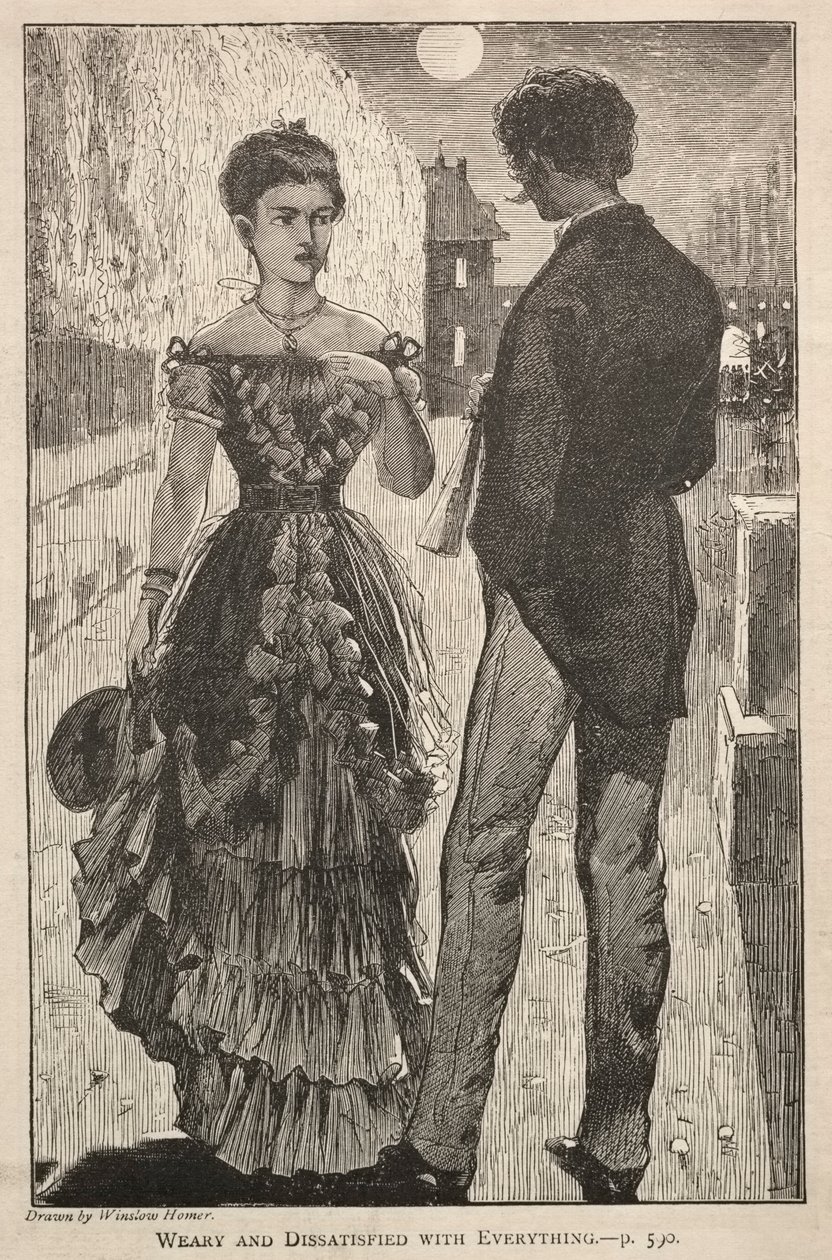 Trött och missnöjd med allt, 1869. av Winslow Homer