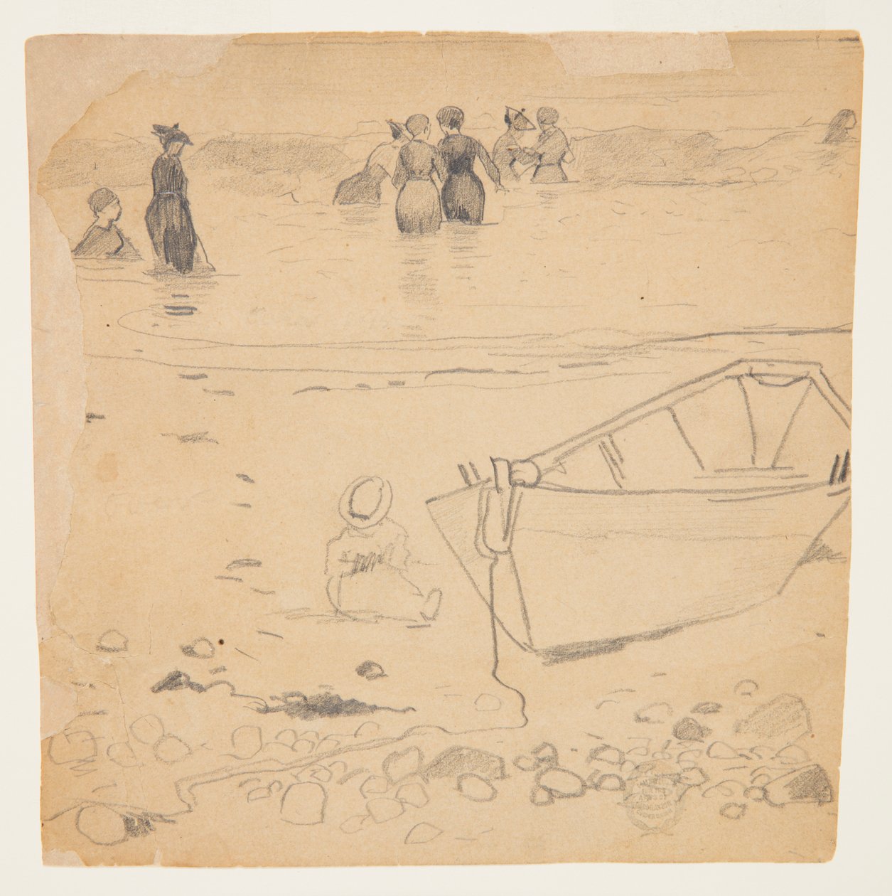 Kvinnor Surfa Bad av Winslow Homer