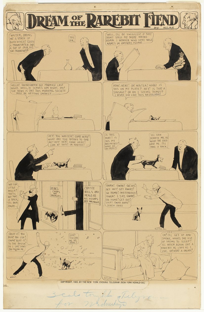 Dröm om Rarebit Fiend av Winsor McCay