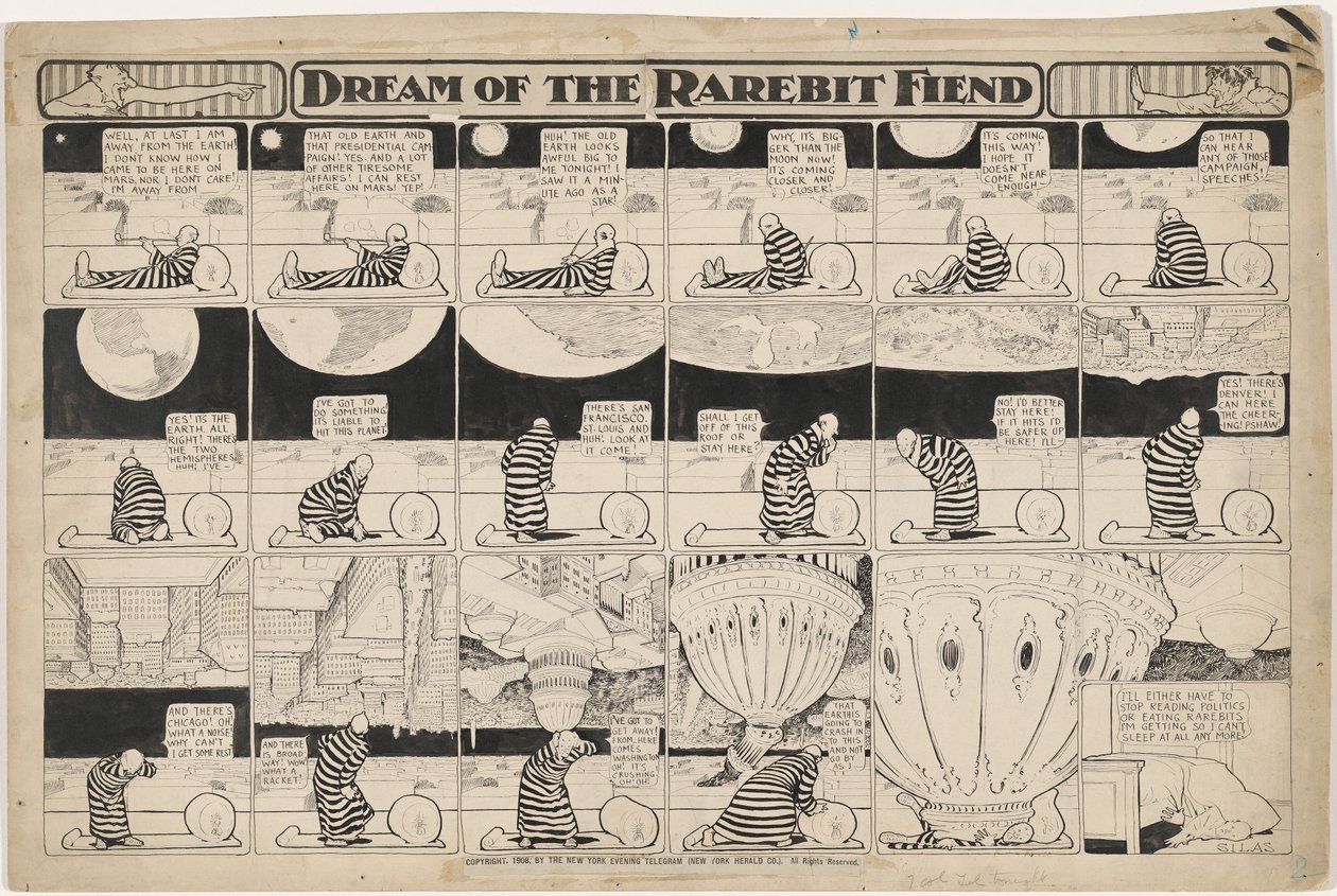 Dream of the Rarebit Fiend: Here Comes Washington av Winsor McCay