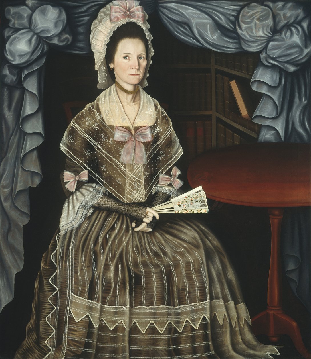 Mrs Samuel Chandler, ca 1780 av Winthrop Chandler