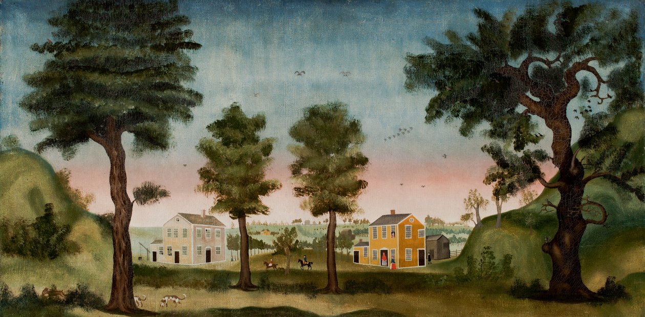 Homestead of General Timothy Ruggles, Hardwick, Massachusetts, 1770-75 av Winthrop Chandler