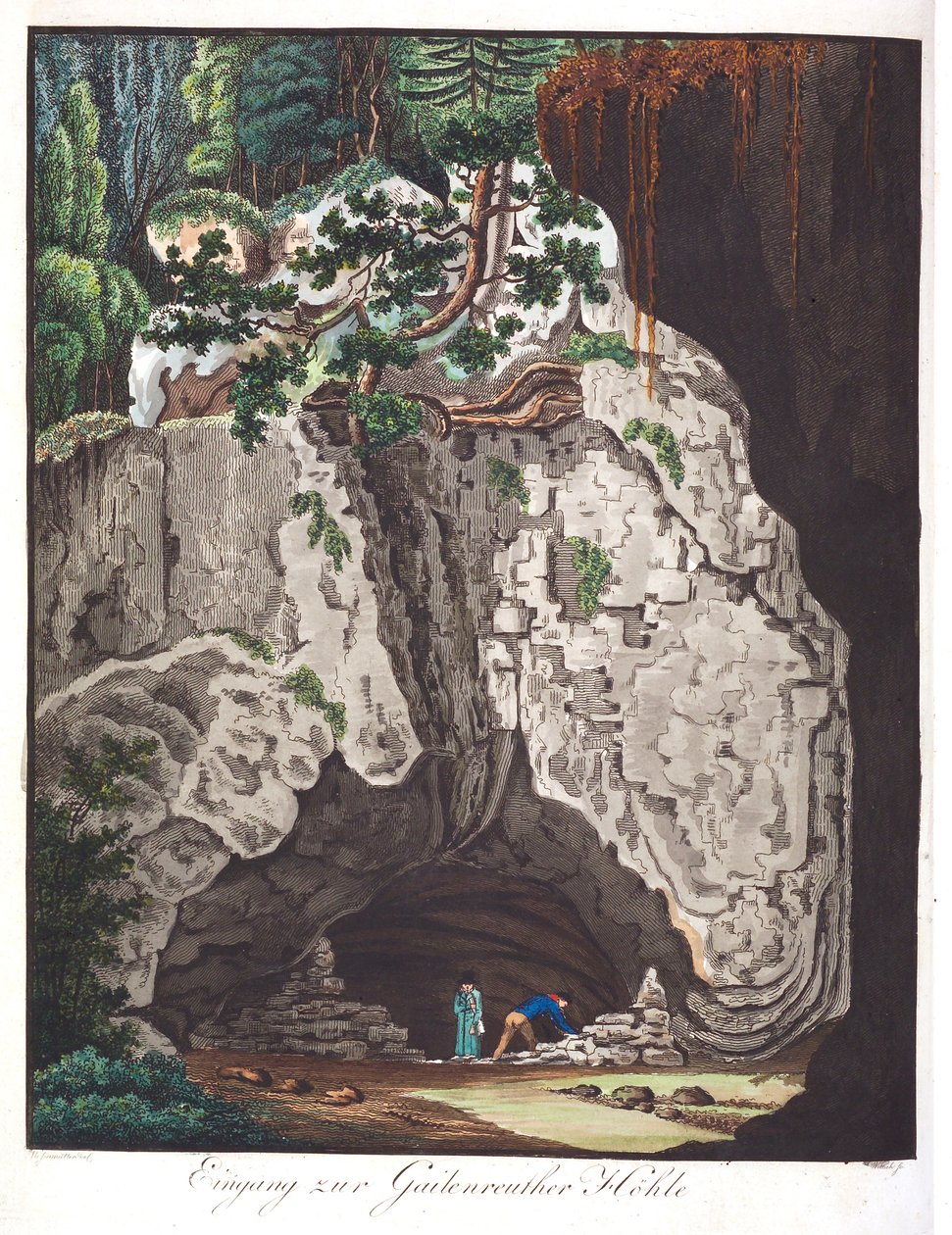 Oddities of the area runt muggendorf av Wittich Johann Christian Rosenmüller