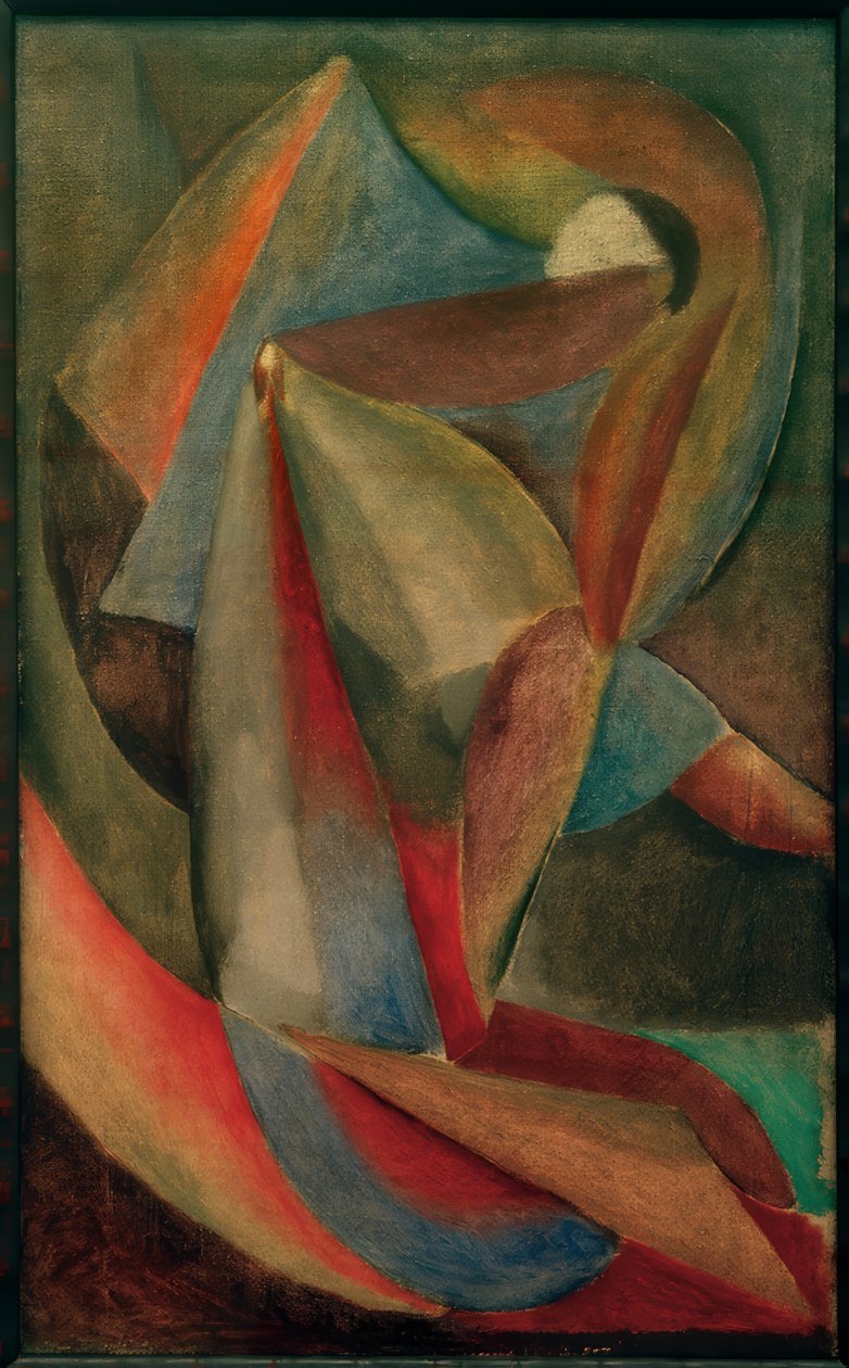 Wladimir Burljuk, Dansaren/målningen, omkring 1910 av Wladimir Burljuk