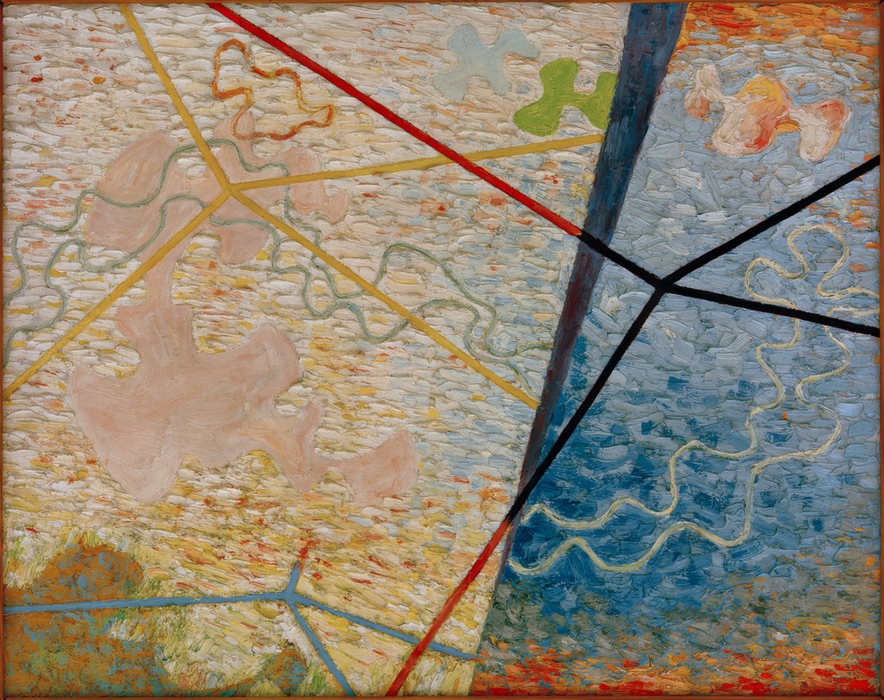 Efterbild av ljus - Landskap (Komposition, Efterbild, Ra av Wladyslaw Strzeminski