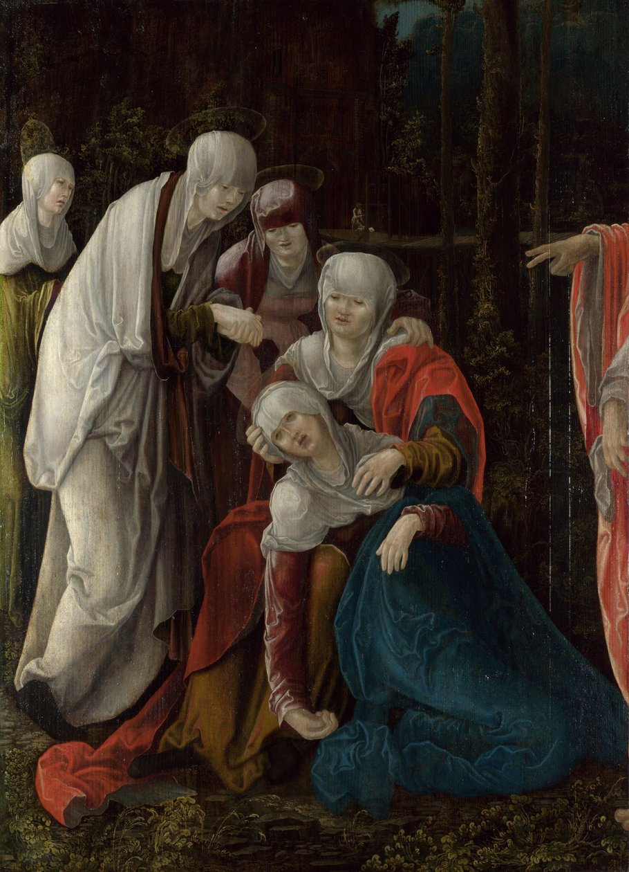 Kristus tar avsked från sin moder, ca. 1520 av Wolf Huber