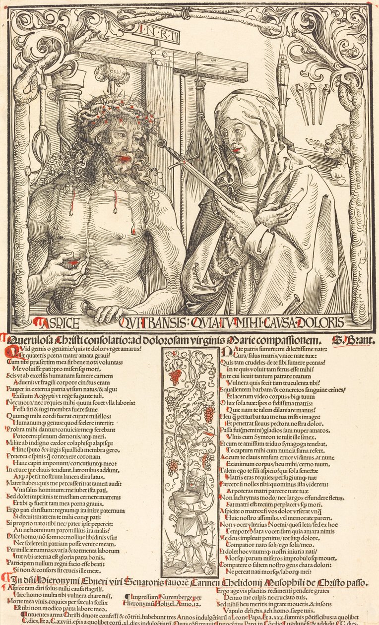 Sorgernas man och Mater Dolorosa av Wolf Traut