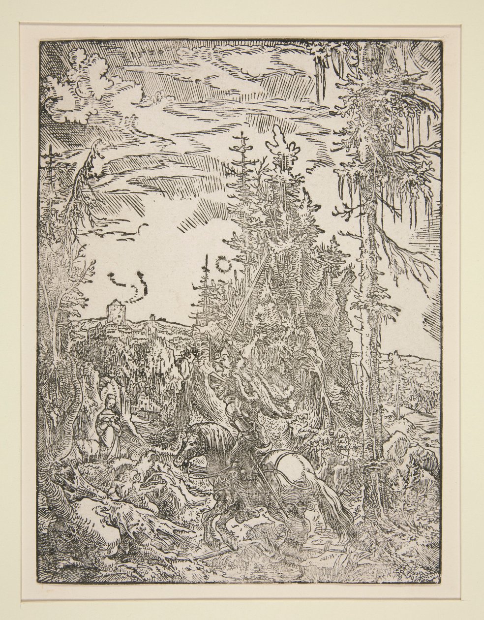 Sankt Georg och draken av Wolfgang Huber