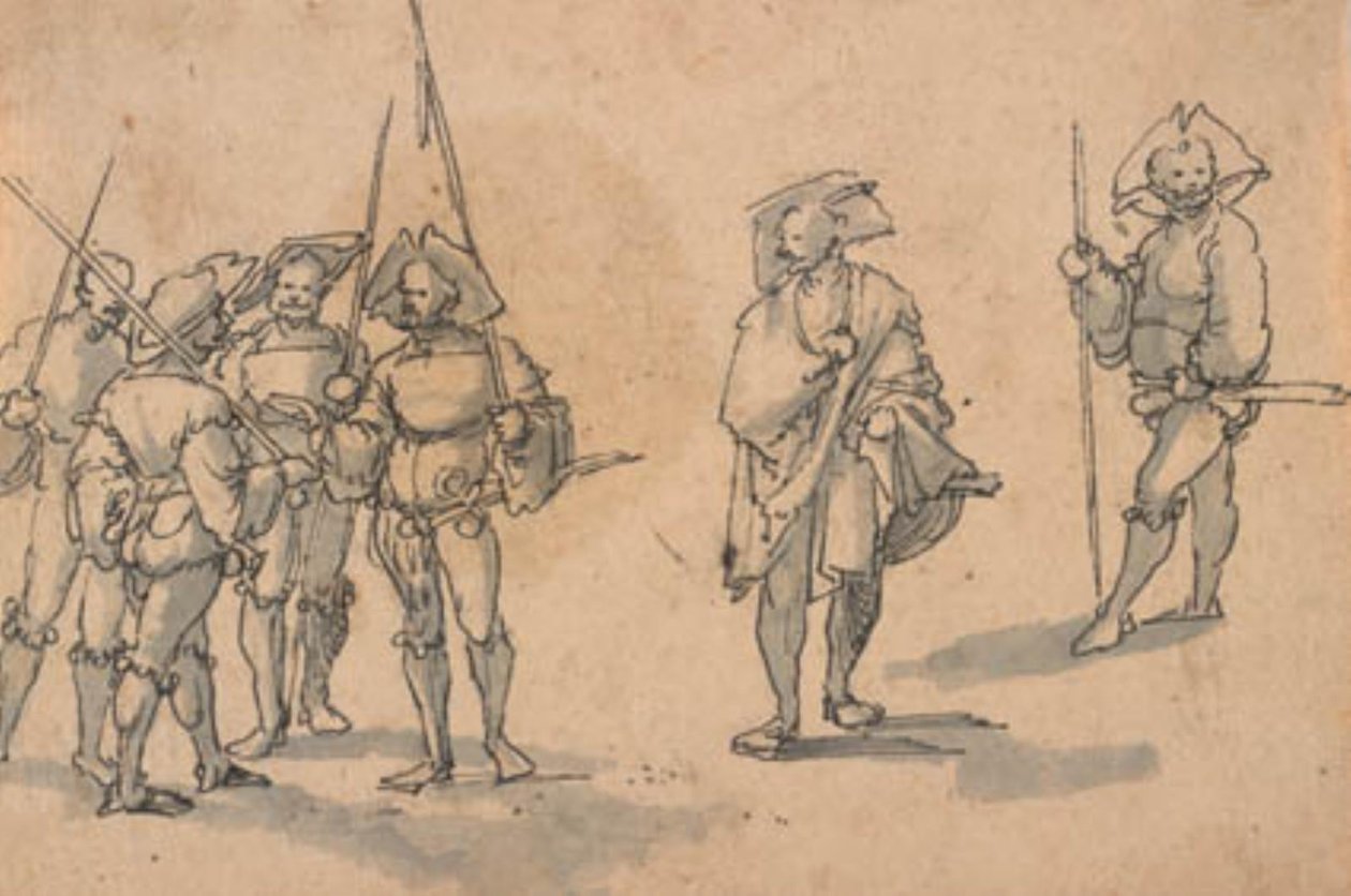 Sex lansquenets av Wolfgang Huber