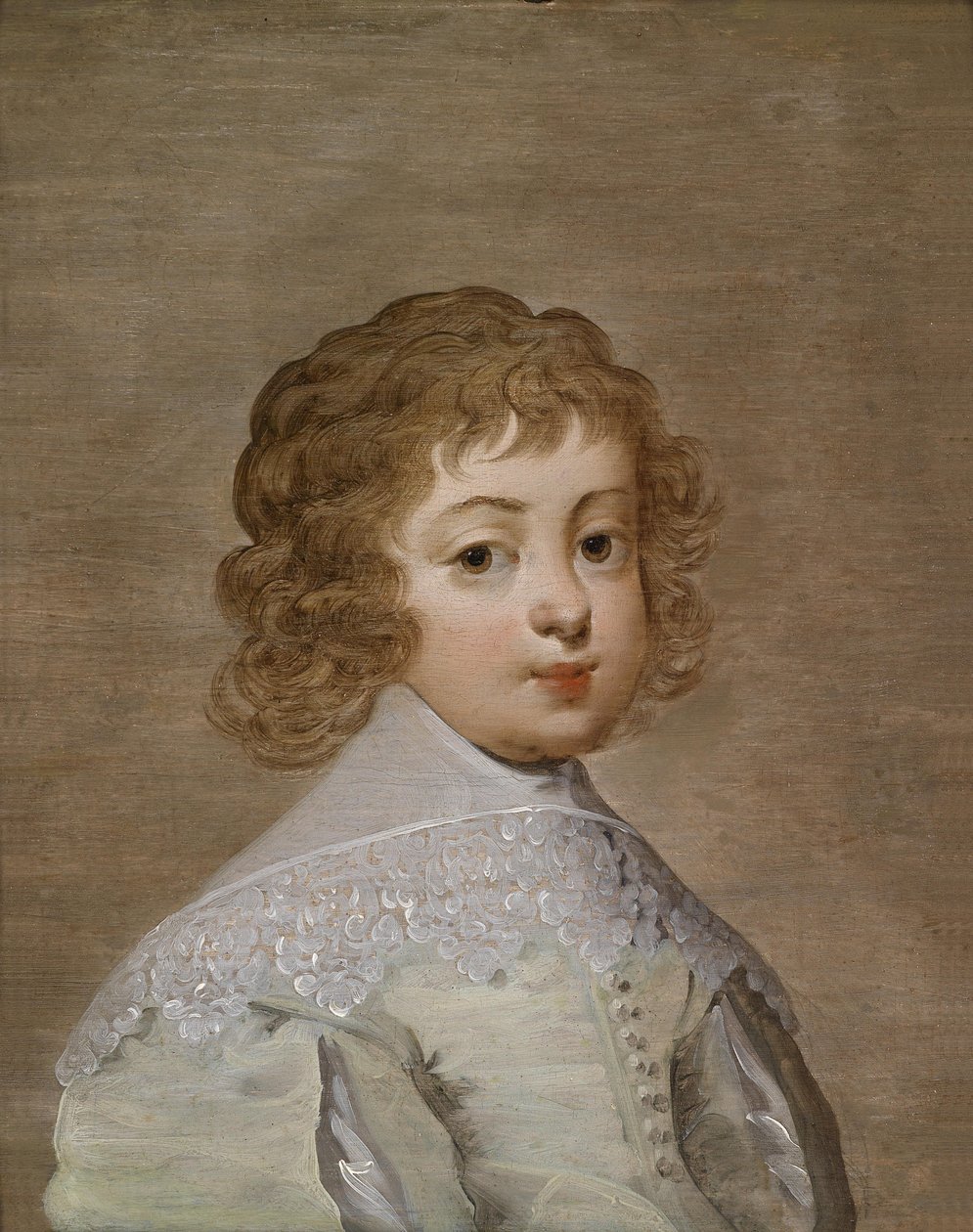 Porträt eines Knaben av Circle of Anthony van Dyck