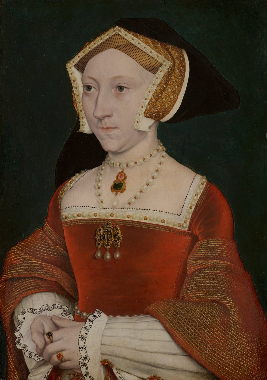 Portrait of Jane Seymour av Workshop of Hans Holbein