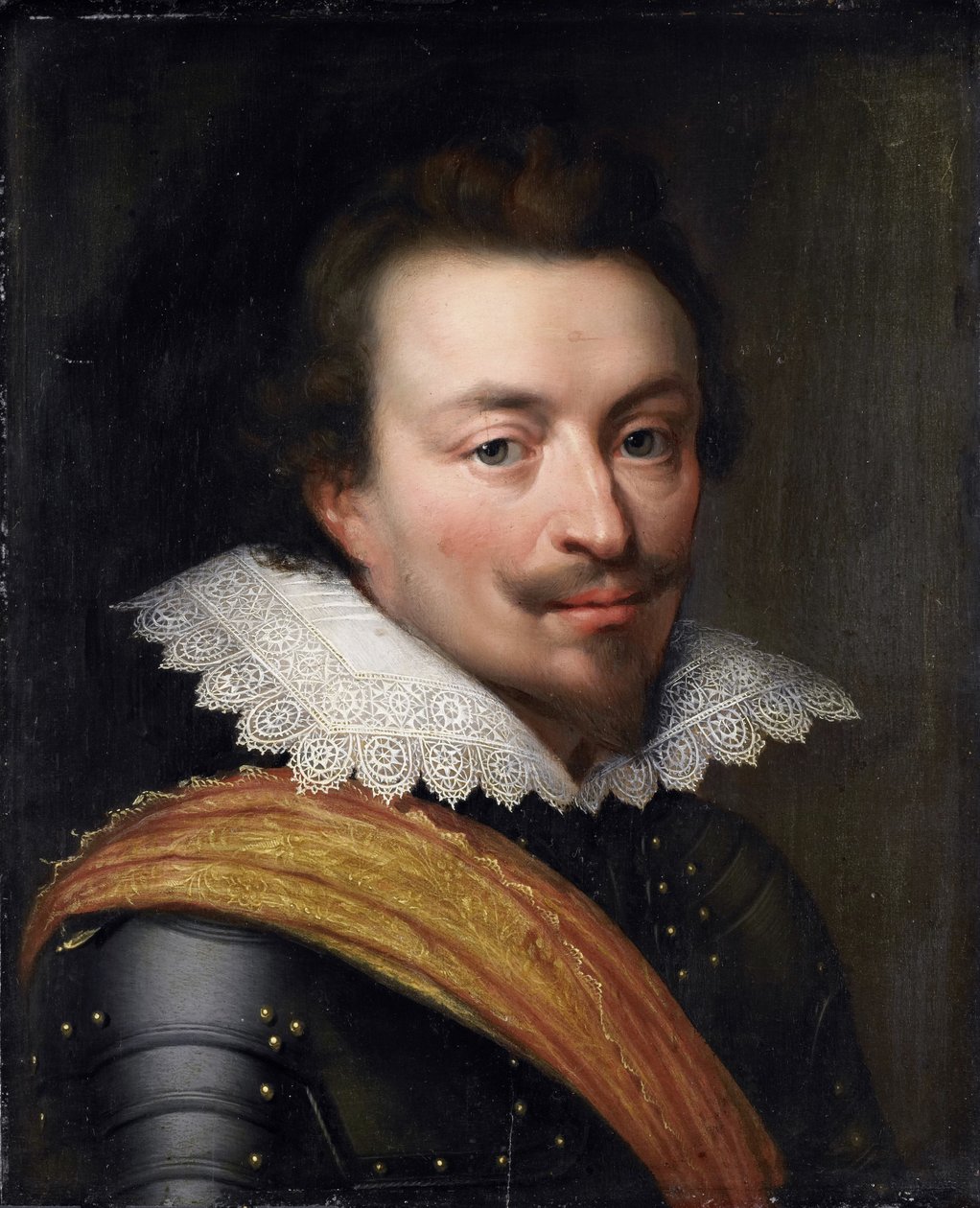 Porträtt av Johannes VIII (1583-1638), greve av Nassau-Siegen av Jan Anthonisz. van Ravesteyn
