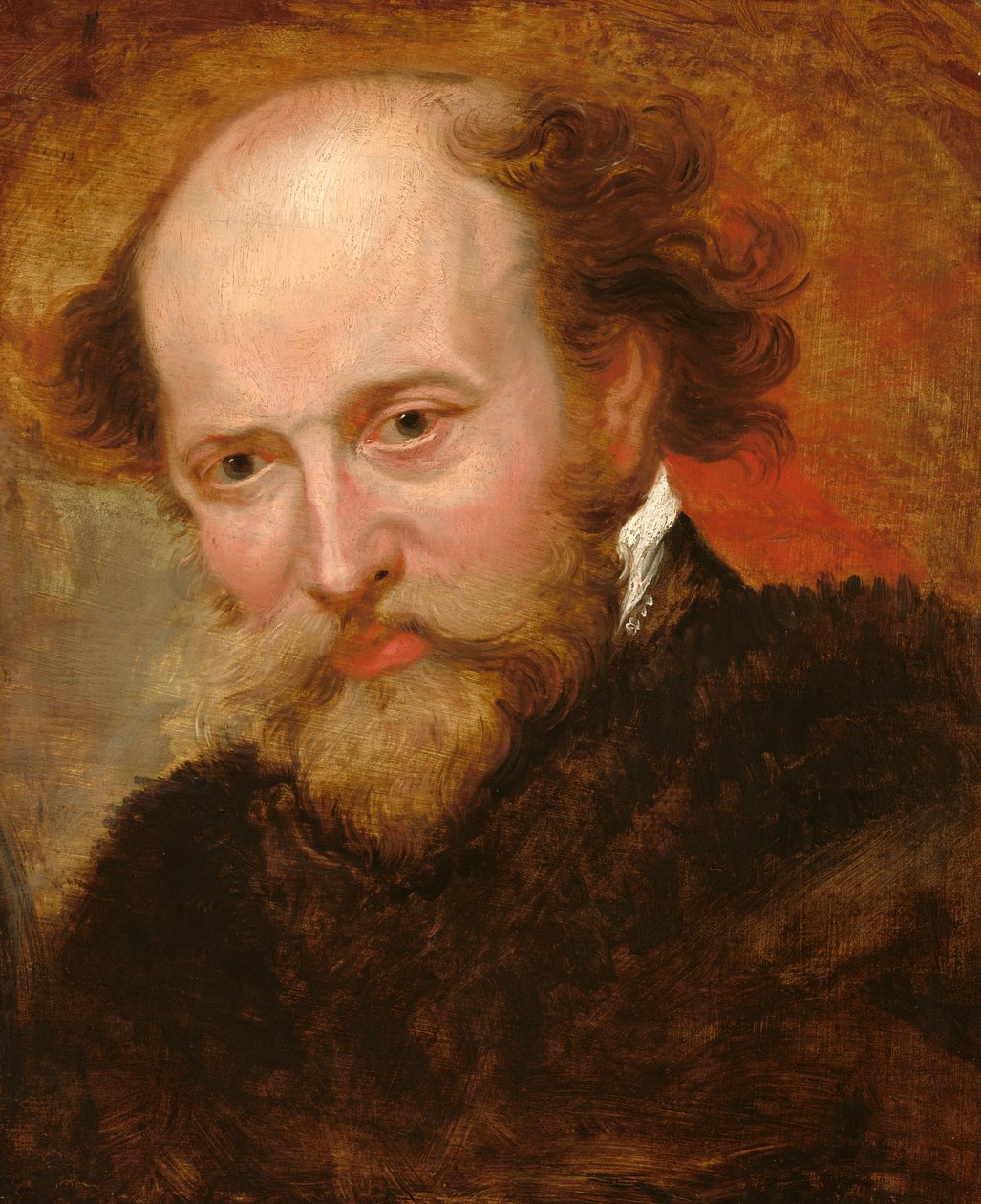 Porträtt av Peter Paul Rubens av Workshop of Peter Paul Rubens