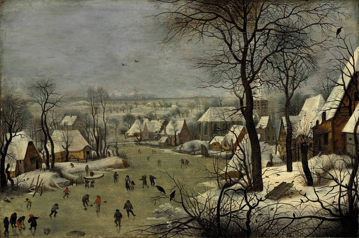 Fågeln av Workshop of Pieter Brueghel the Younger
