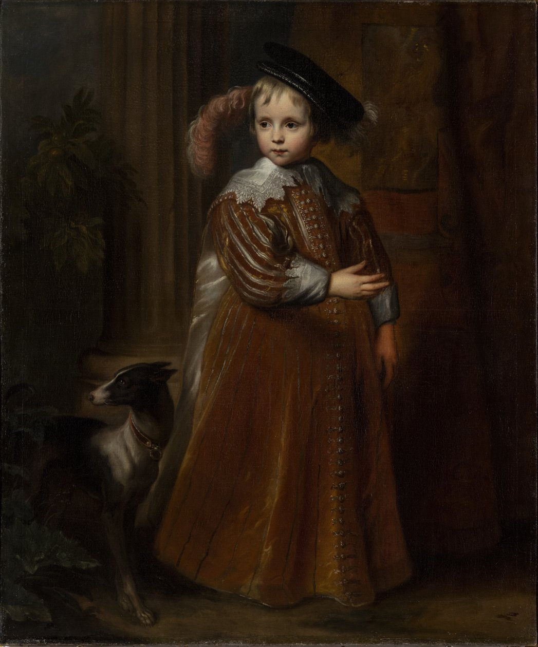 Porträtt av Vilhelm II, prins av Oranien-Nassau av Workshop of Anthony van Dyck