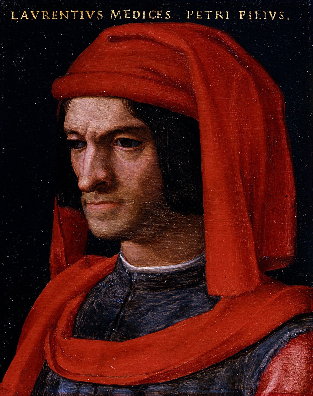Italienska: Porträtt av Lorenzo den magnifike de