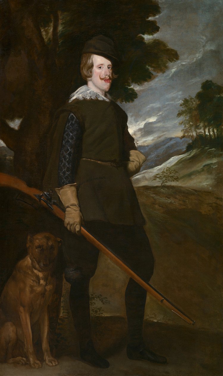 Porträtt av Filip IV, ca. 1632. av Workshop of Diego Velazquez