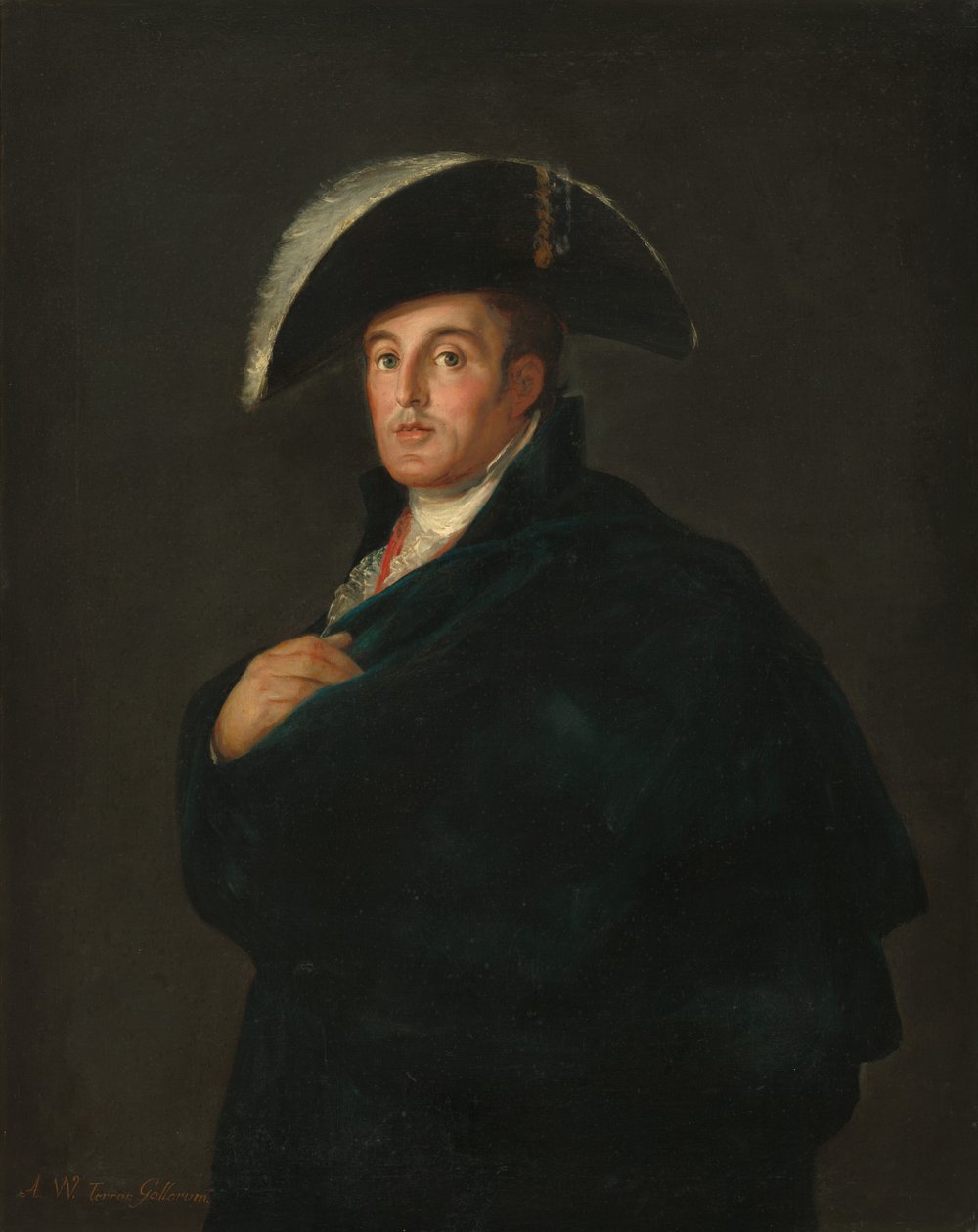 Hertigen av Wellington av Workshop of Francisco Goya