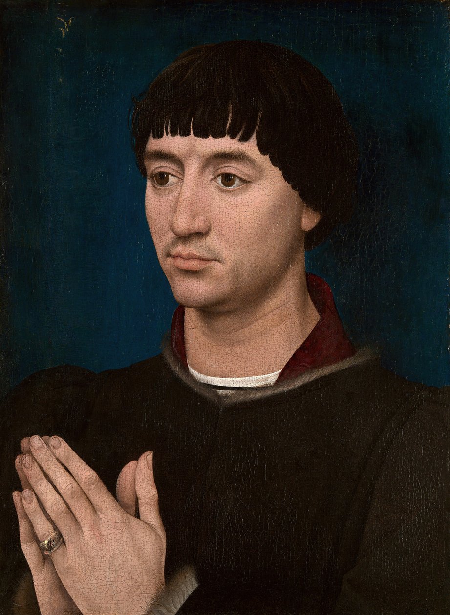 Porträtt av Jean Gros, 146064 av Workshop of Rogier van der Weyden