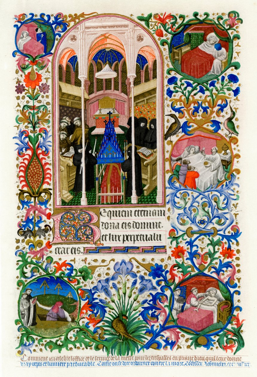 De dödas timmar, 1414-1423. av Workshop of the Master of the