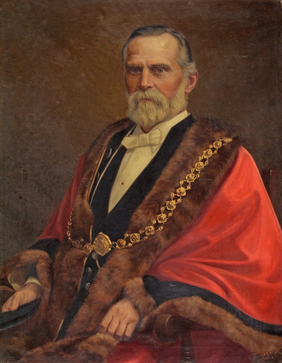 Alderman W. R. Barker av Worthy Vizard