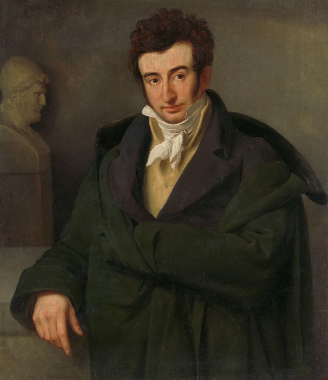 Porträtt av Paulus Joseph Gabriel Porträtt av Paulus Joseph Gabriel, skulptör av Woutherus Mol