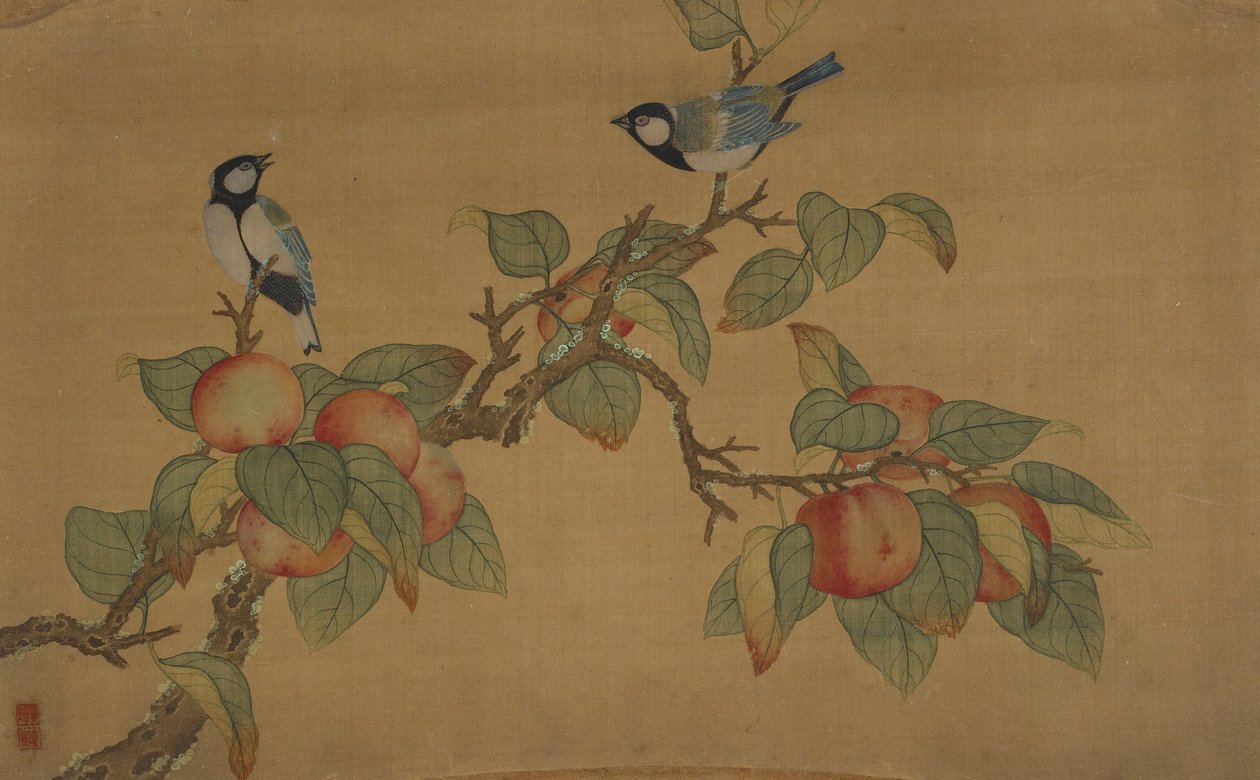 Birds and Fruit av Wu Zhang