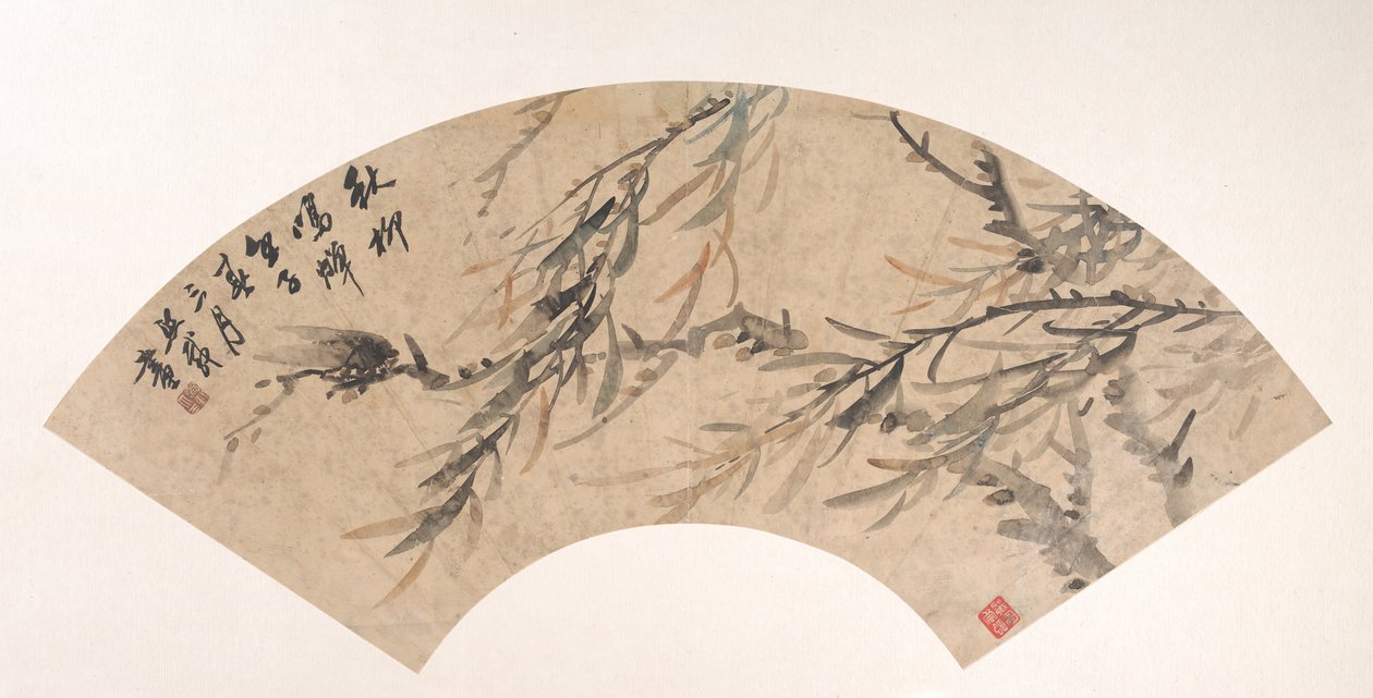 Cikada, daterad 1852. av Wu Xizai