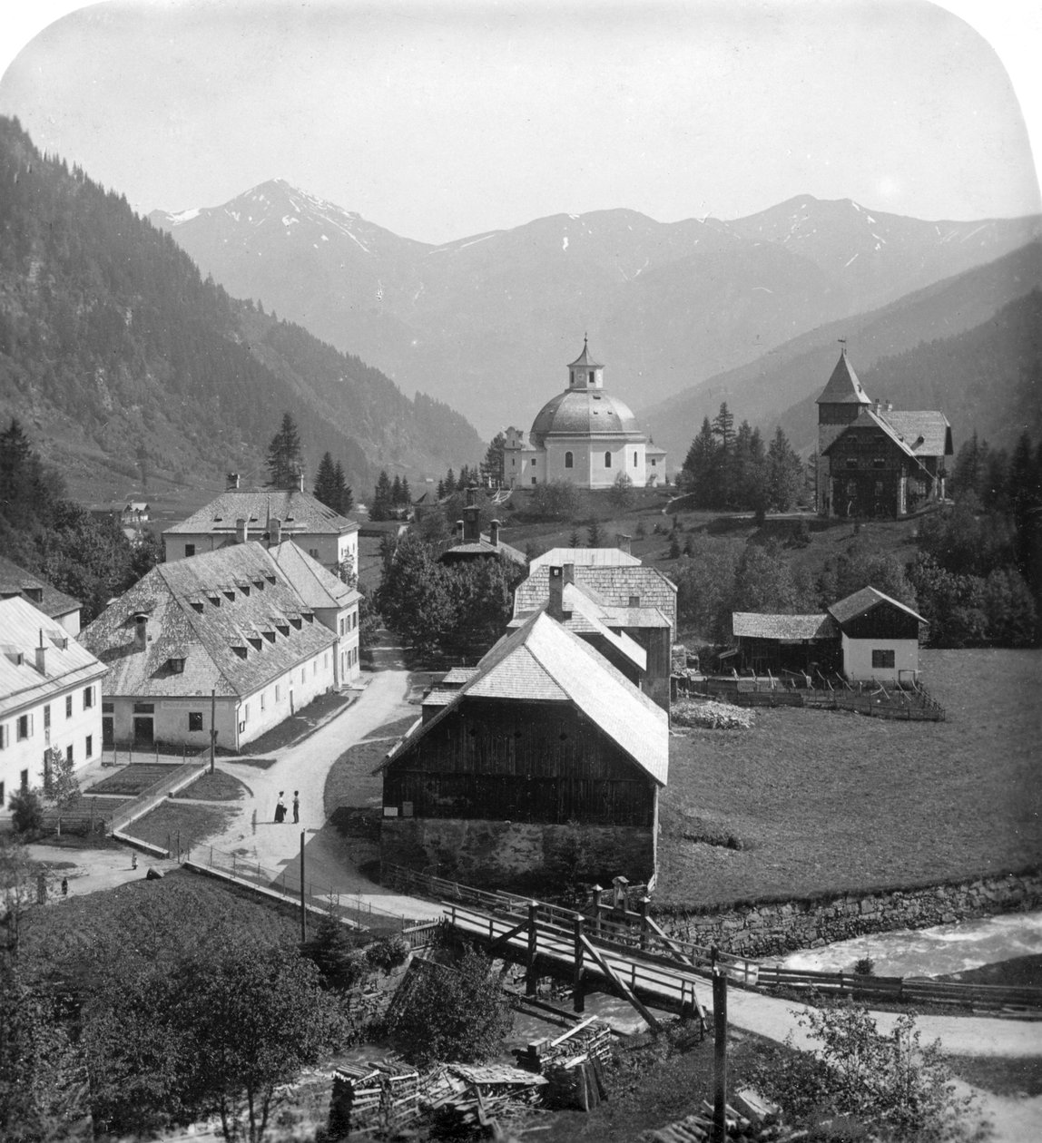 Böckstein, Salzburg, Österrike, ca 1900-talet. av Wurthle and Sons