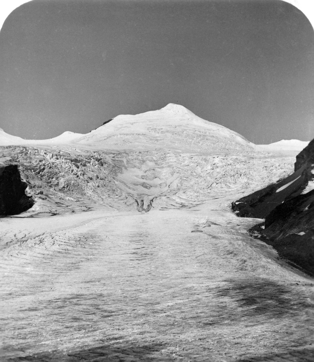 Grossglockner, Hohe Tauern, Österrike, ca 1900-talet. av Wurthle and Sons
