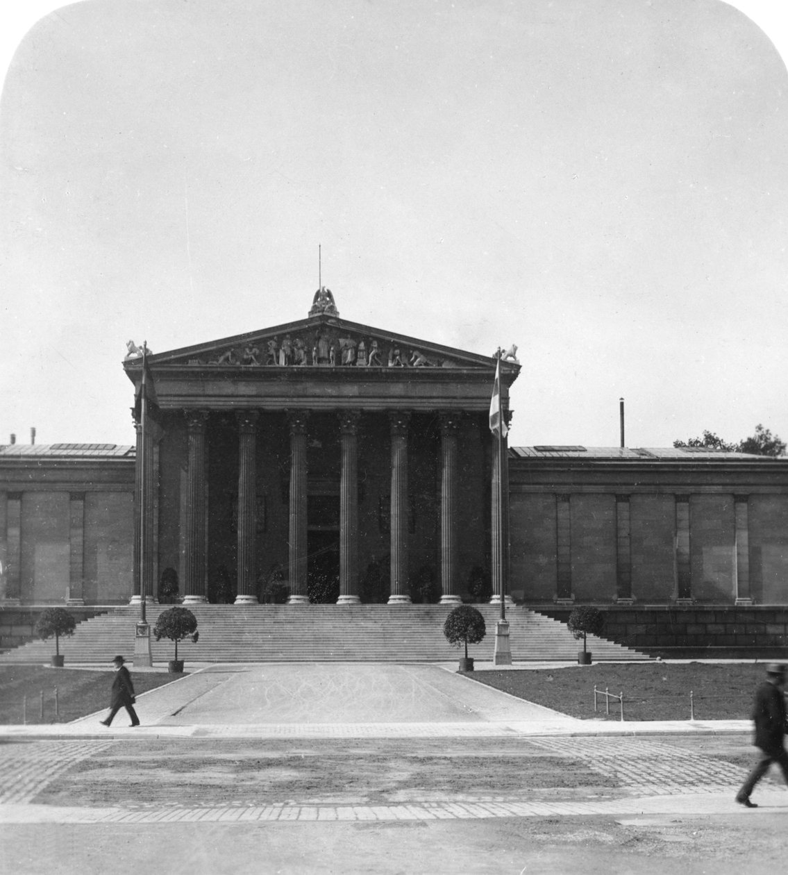 Konstutställningsbyggnad, München, Tyskland, c1900 av Wurthle and Sons