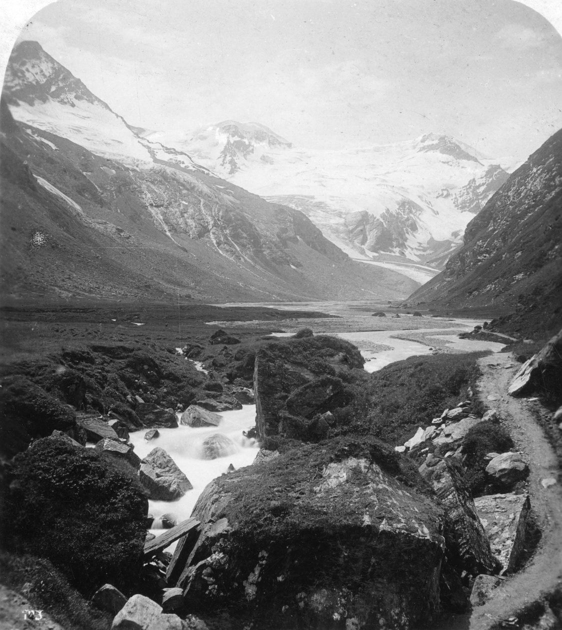 Moserboden, Salzburg, Österrike, ca 1900-talet. av Wurthle and Sons