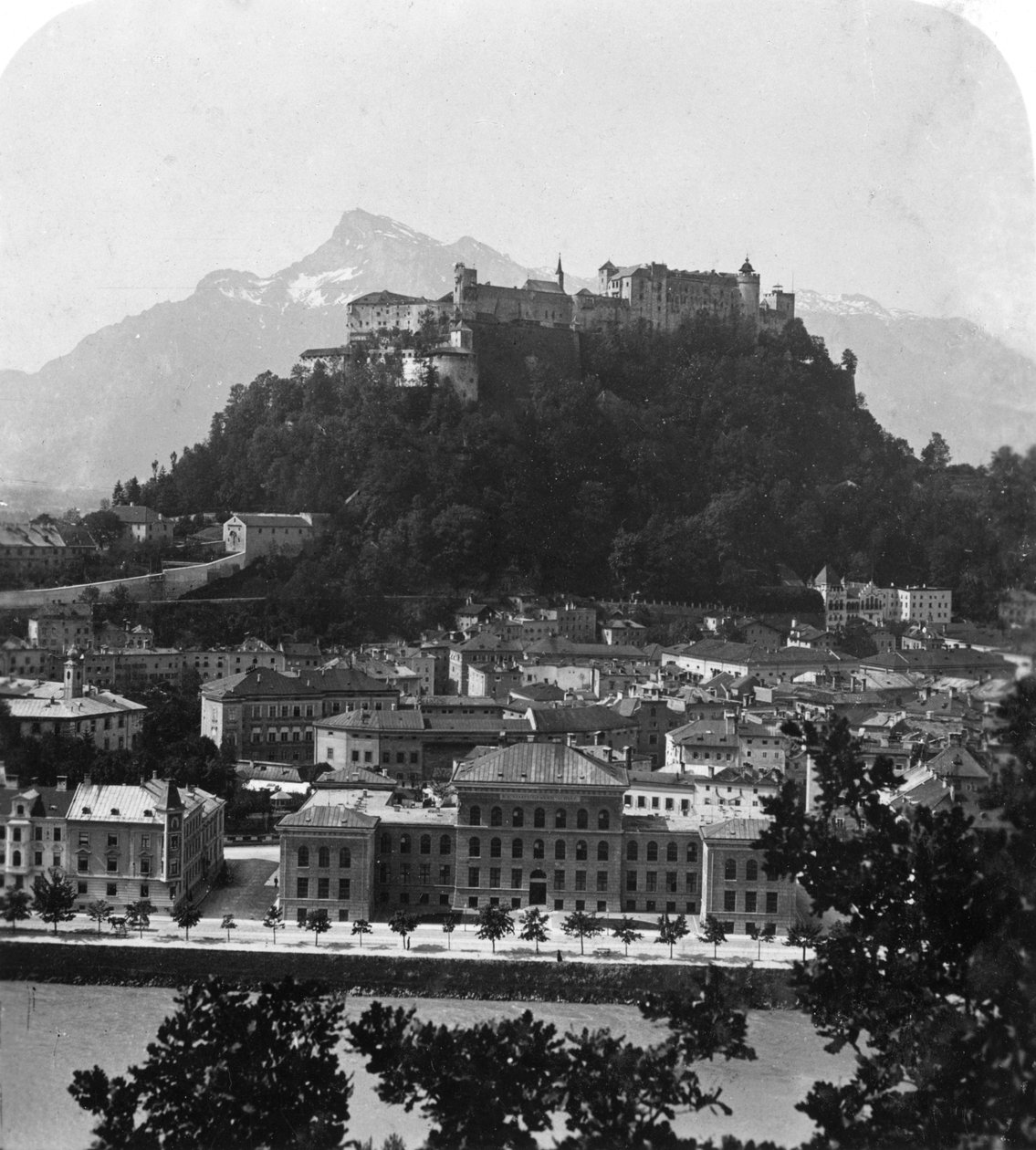 Salzburg, Österrike, ca 1900. av Wurthle and Sons