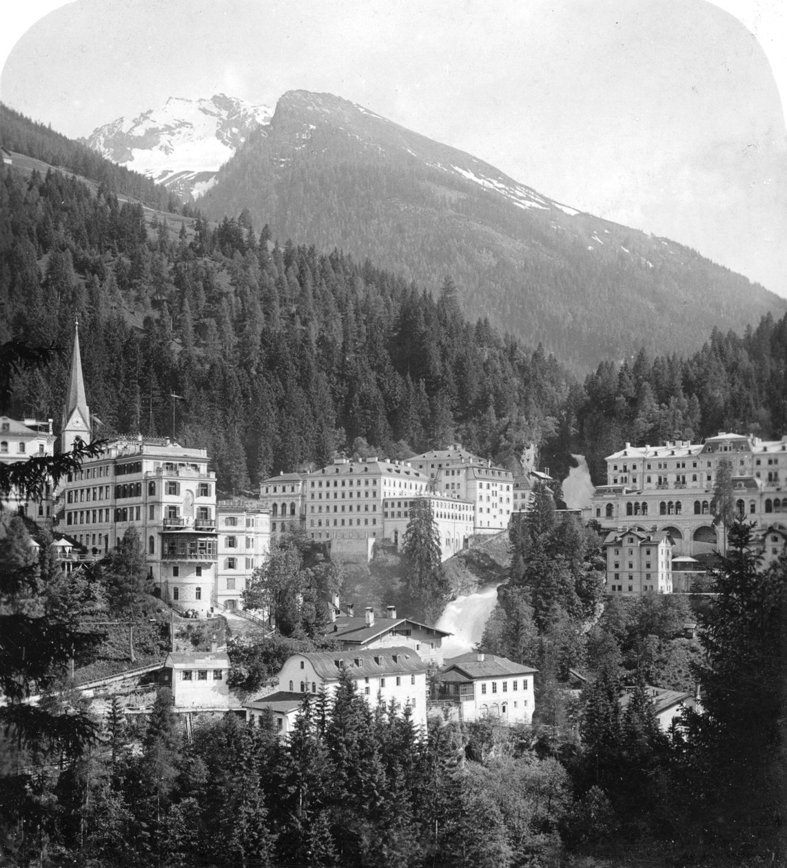 Schwarzenberg, Badgastein, Österrike, ca 1900-talet. av Wurthle and Sons