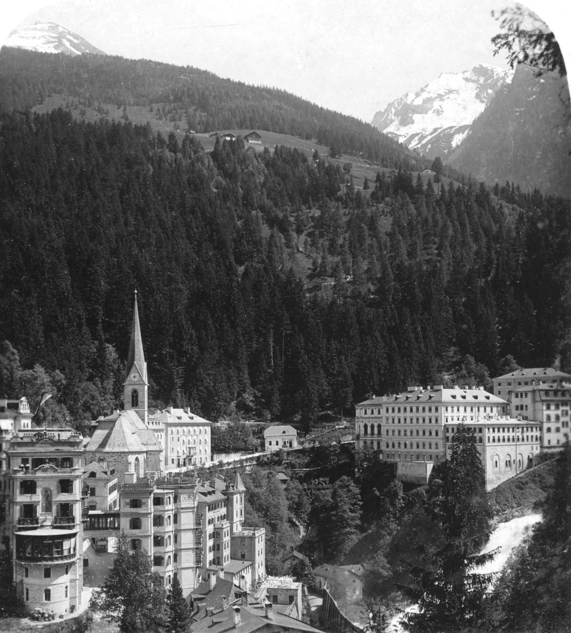 Schwarzenberg, Badgastein, Österrike, ca 1900-talet. av Wurthle and Sons