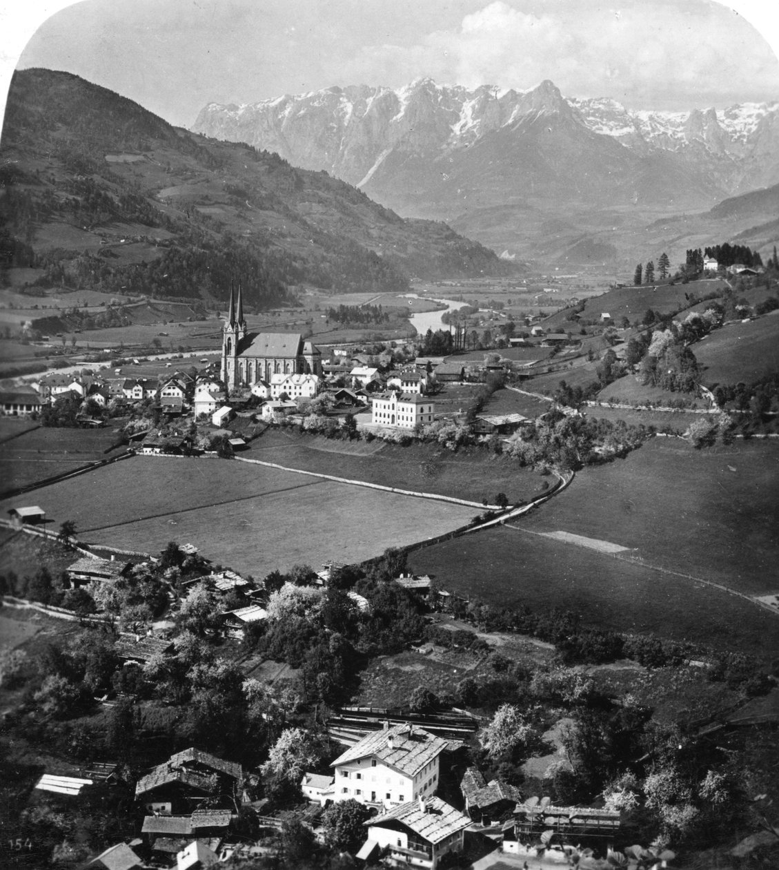 St Johann i regionen Pongau, Salzburg, Österrike, c1900-talet. av Wurthle and Sons