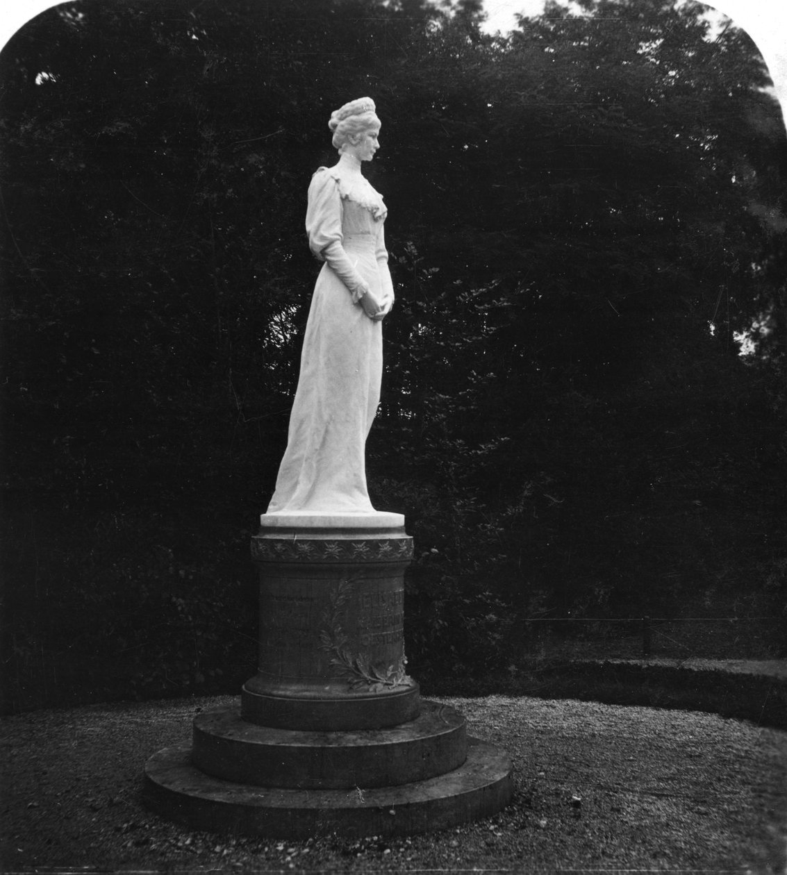 Staty av Elizabeth av Ryssland 1709-1762, Salzburg, Österrike, 1900-talet. av Wurthle and Sons
