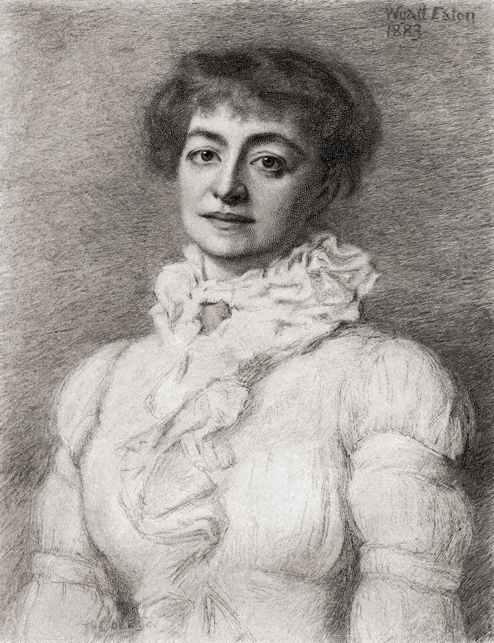 Helena Modjeska, från The Century Illustrated Monthly Magazine, publicerade 1884 av Wyatt Eaton