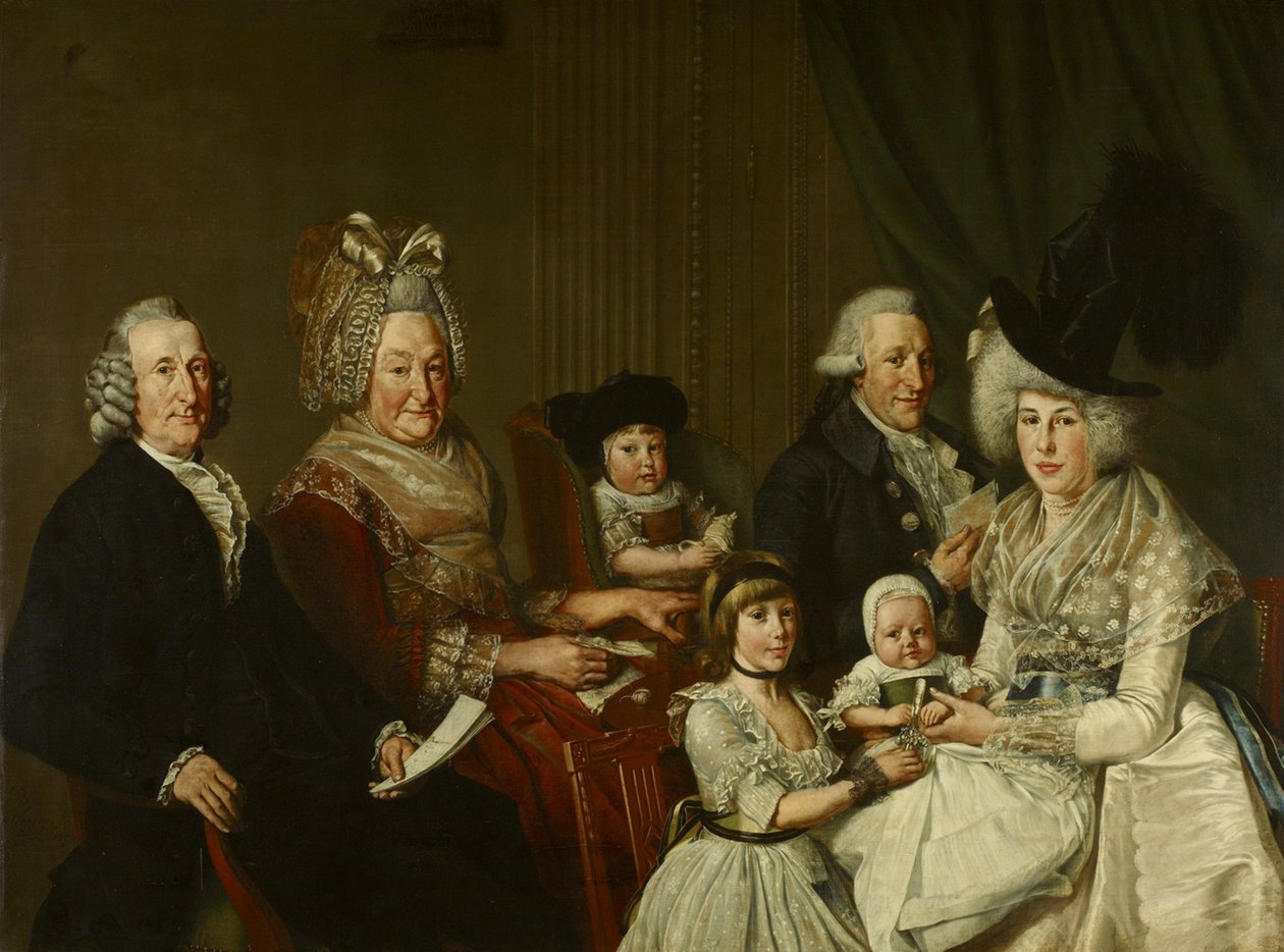 Pieter de Clercq (1731–1807) och hans familj av Wybrand Hendriks
