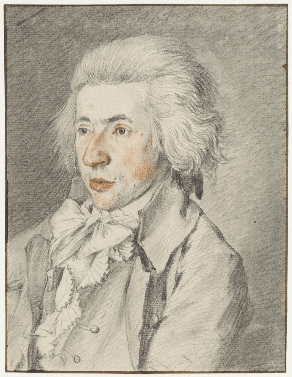 Porträtt av Carel Lodewijk Hansen av Wybrand Hendriks