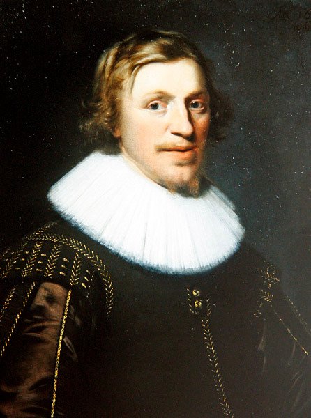 Porträtt av en ung gentleman av Wybrand Simonsz. de Geest