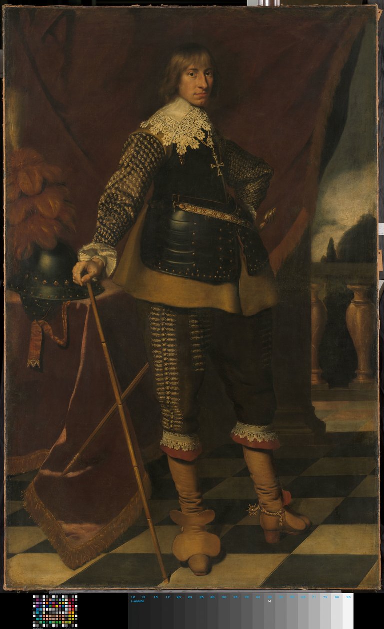 Porträtt av Henry Casimir I (1612-40), greve av Nassau-Dietz av Wybrand de Geest (I)