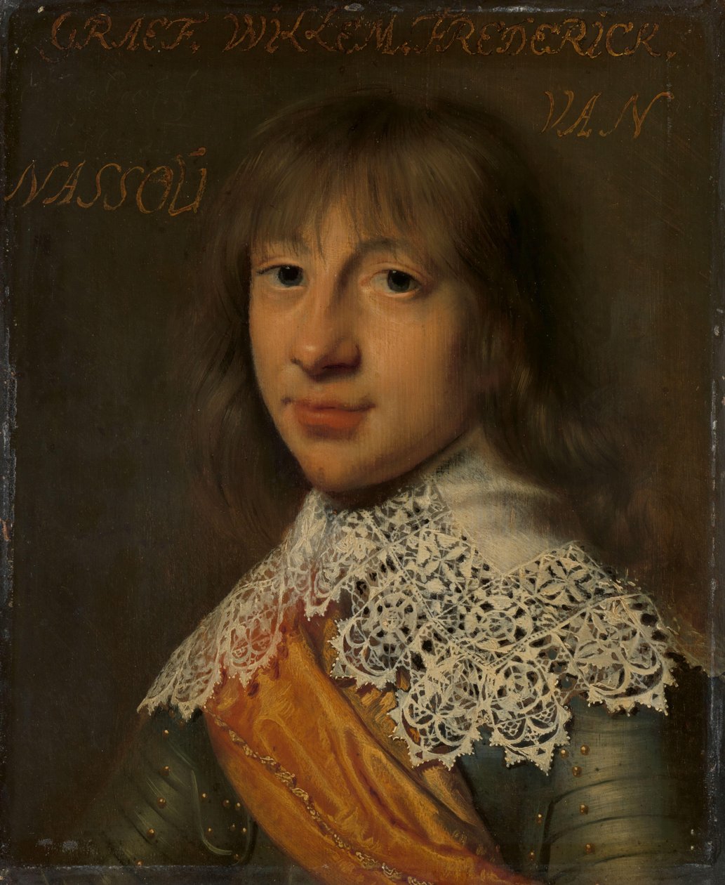 Porträtt av William Frederick, greve av Nassau-Dietz av Wybrand de Geest (I)