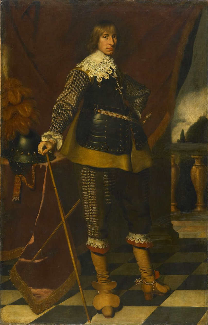 Porträtt av Hendrik Casimir I av Nassau-Dietz (1612-1640) av Wybrand de Geest