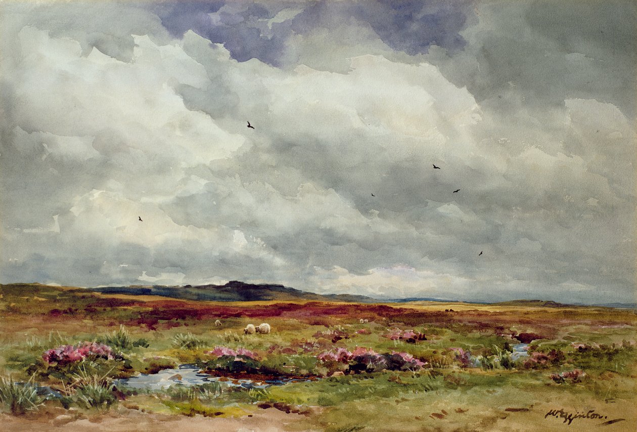 En blåsig dag, Dartmoor av Wycliffe Egginton